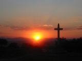 Sonnenuntergang bei Astorga